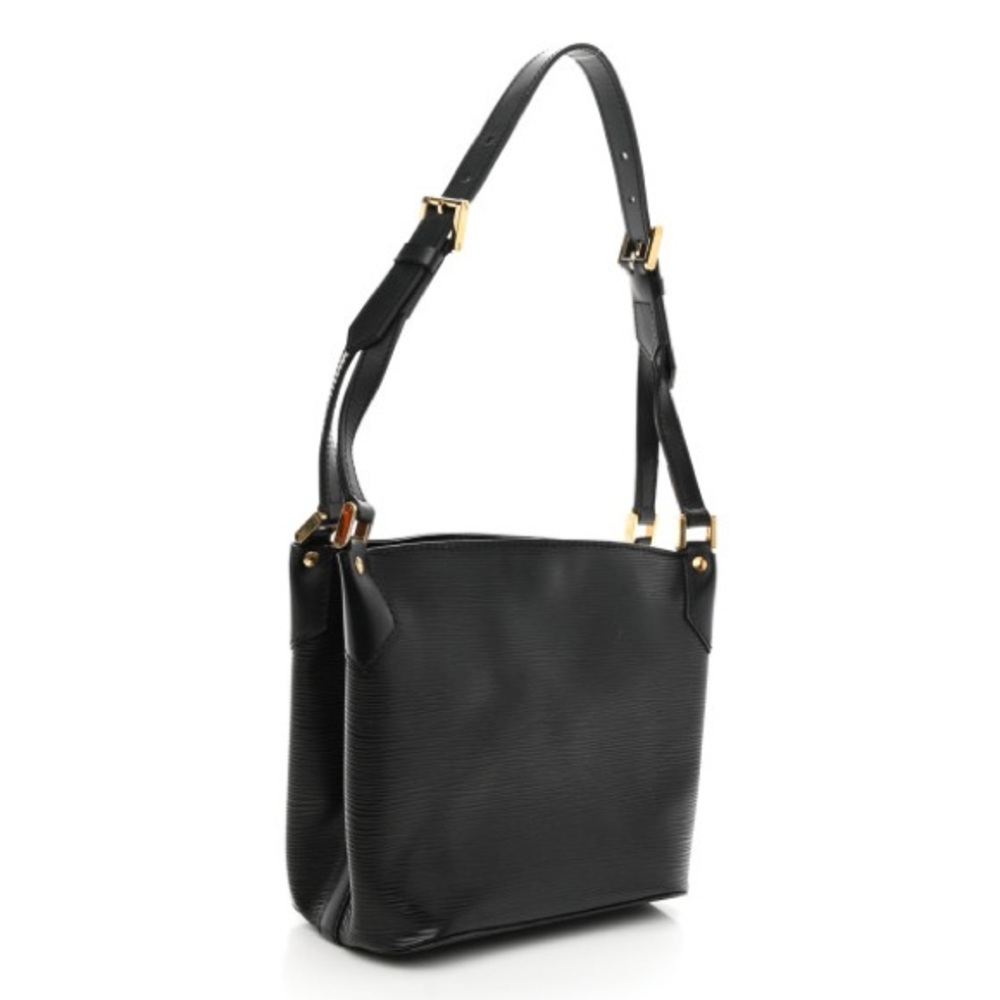 ❌SOLD❌Authentic Louis Vuitton Black Epi Mandara PM shoulder bag - Picture 4 of 16